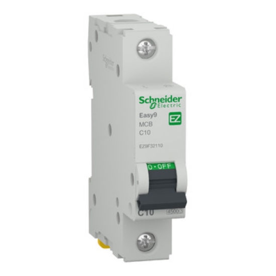 Imagine Siguranță automată 1P C 10A 4.5kA Easy9 Schneider Electric EZ9F32110