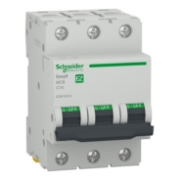 Imagine Siguranță automată tripolară Schneider Electric Easy9 16A curba C 4.5kA EZ9F32316