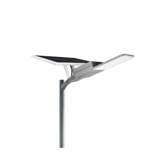 Imagine Lampă Stradală cu LED ST02 Solar cu Senzor și Telecomandă, Dimabilă