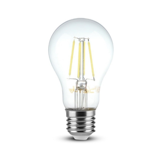 Imagine Bec LED Filament A67 E27 8W Lumină Rece VTAC 4409