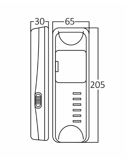 Imagine Lampă de urgență pentru perete 30 LED 3W BM30 br-bc01-00130
