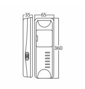 Imagine Lampă de urgență pentru perete 60LED 4W BM60