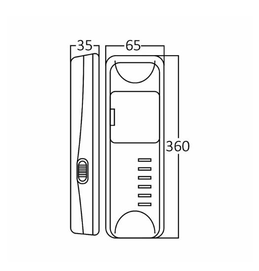 Imagine Lampă de urgență pentru perete 60LED 4W BM60