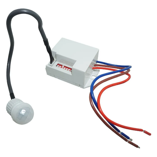 Imagine Senzor de mișcare cu montaj în corp, 230V, 360°, 800W, IP20