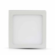 Imagine Panou LED 6W Montaj la Suprafață Premium Pătrat Alb Natural