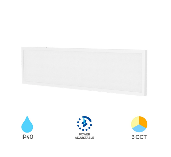 Imagine Lampa Panel Aplicabil Backlite SRC 50W 300x1200 Alb 3in1 Braytron