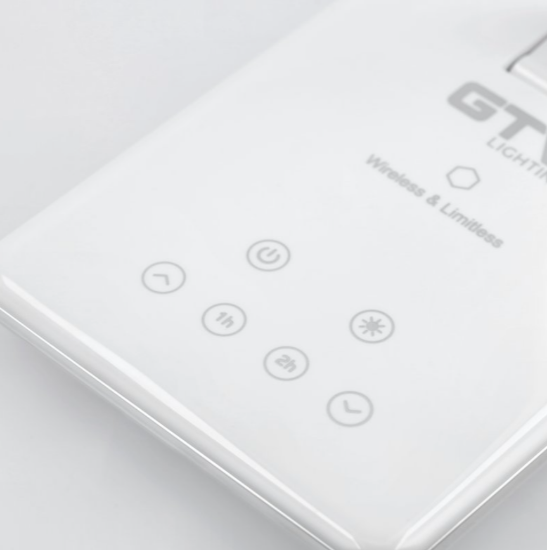 Imagine Lampă LED de birou GTV Tritton 6W cu încărcare wireless și USB