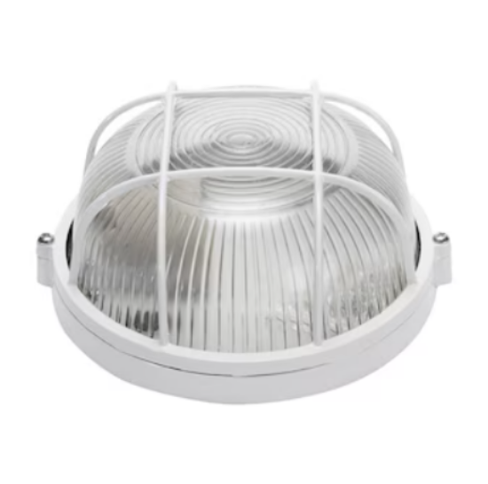 Imagine Lampa BAT Grila Rotunda E27 60W Alb