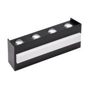 Imagine Corp de iluminat LED 15W negru 4200K 85-265V