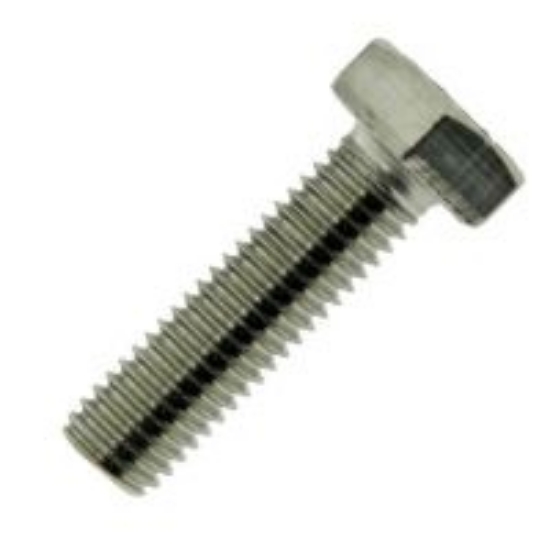 Imagine Șurub cap hexagonal DIN 933-5.8 M6x40 ZA