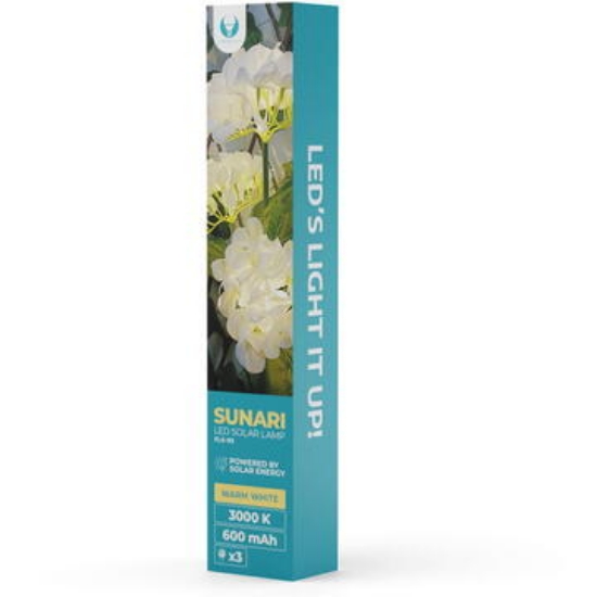 Imagine Lampa LED cu încărcare solară 3000K model Hortenzie