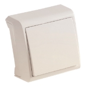 Imagine Intrerupator simplu PT alb 10A 250V IP54