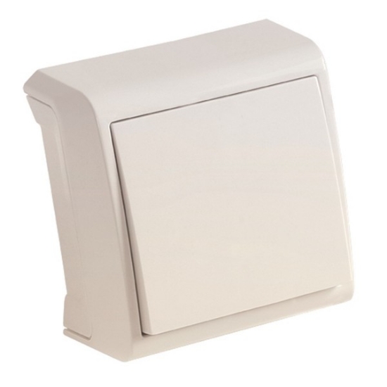 Imagine Intrerupator simplu PT alb 10A 250V IP54