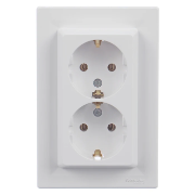 Imagine PRIZA ASFORA SCHUKO DUBLA ALBA EPH9900121