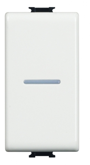 Imagine Buton de revenire axial 10A 1M alb AM5055N Matix