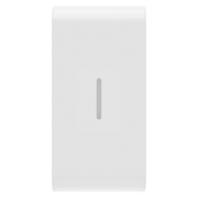 Imagine Buton înlocuibil pentru comenzi axiale cu difuzor 1 modul alb lucios ChoruSmart GW10555S