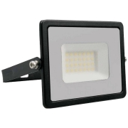 Imagine Proiector LED V-TAC SMD Slim 30W Lumină Rece Negru Seria E 215954