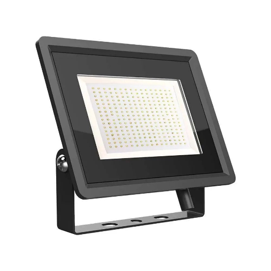 Imagine Proiector LED V-TAC SMD Slim 200W Lumină Rece Negru Seria F