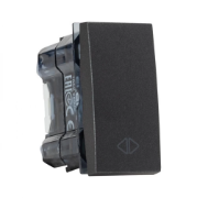 Imagine Intrerupator cap cruce modular 1M ELBI antracit Moda Voice