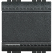 Imagine INTRERUPATOR CAP-SCARA 1P 16A 2M ANTRACIT L4003M2N LL