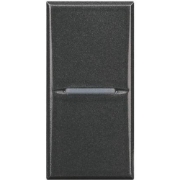 Imagine Intrerupator cap-scara, axial, 10A, 1m, antracit HS4003N