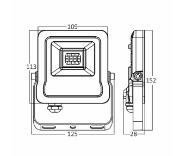 Imagine Proiector cu LED 20W SMD 6400K BRAYTON BR-BT61-02032