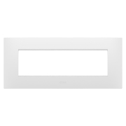 Imagine Rama decorativă Gewiss Chorus Ego 7 module Alb Satinat GW16007PW