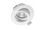 Imagine Spot LED mobil încastrat rotund alb 5W 4000K IP20 GTV