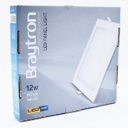 Imagine Spot LED pătrat încastrat 12W 910lm 3000K 170x170mm Braytron