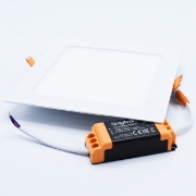 Imagine Spot LED pătrat încastrat 12W 910lm 3000K 170x170mm Braytron