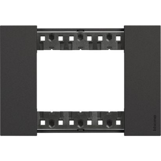 Imagine Ramă ornament 3 module negru Living Now