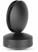 Imagine Aplica de perete LED 7W, lumină caldă 3000K, corp negru, IP65