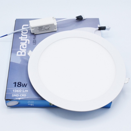 Imagine Spot LED rotund încastrat 18W 1360lm 3000K Ø225mm Braytron BR-BP01-31800
