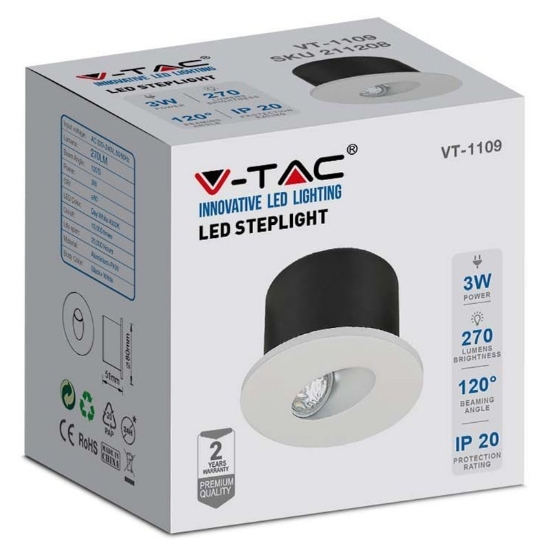 Imagine Spot LED Steplight 3W 4000K Alb Neutru 211210