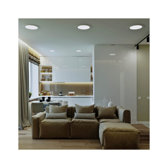 Imagine Spot LED rotund încastrat 6W 6500K Braytron