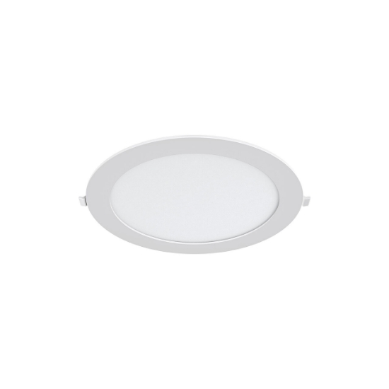 Imagine Spot LED rotund încastrat 18W, 1360 lm, 6500K, Ø225 mm, alb, Braytron