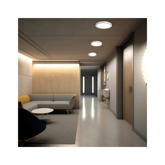 Imagine Spot LED rotund aplicat 18W 230V 6400K Braytron