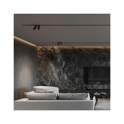 Imagine Spot LED pe șină magnetică 6W 510lm 24° 3000K negru