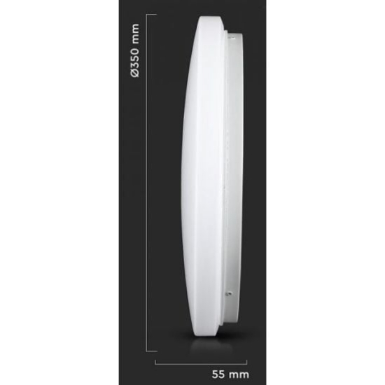 Imagine Plafonieră LED V-TAC 24W 35cm 3 în 1 217607