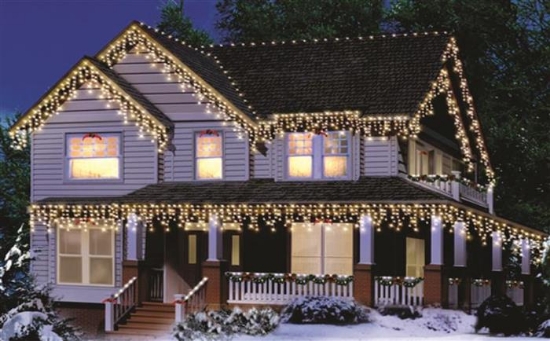 Imagine Ghirlandă extensibilă 64 LED+FLASH, Roșie, cu Cablu Alb, 1.6x0.7m+3m S-OUT