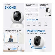 Imagine Cameră de supraveghere Wi-Fi Tapo C220 Pan/Tilt pentru interior