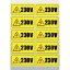 Imagine Sticker de avertizare 230V - Set 10 bucăți 25x5cm
