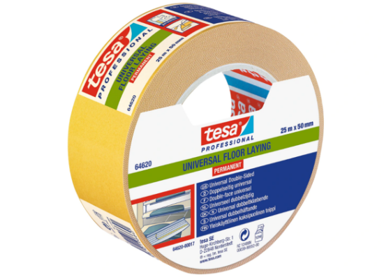 Imagine Bandă dublu adezivă permanentă 50mm x 10m Tesa