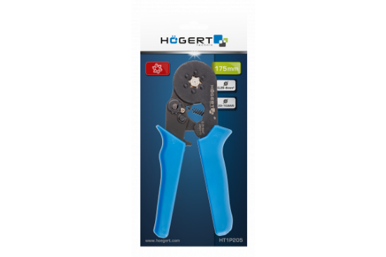 Imagine Cleste de sertizare hexagonal pentru pini izolati 0.25-6.0 mm