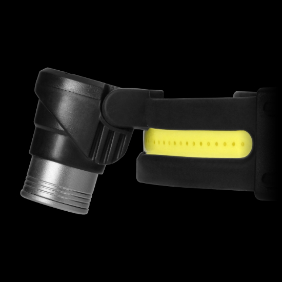 Imagine Lanternă frontală 10W COB + 3W XPE 500LM + 200LM 1200 mAh USB