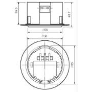 Imagine Senzor de mișcare Finder încastrabil în tavan