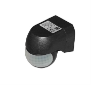 Imagine Senzor de mișcare sferic negru 230V 180° 800W IP44