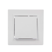 Imagine Întrerupător cap scară simplu Schneider Electric Asfora, incastrat, alb