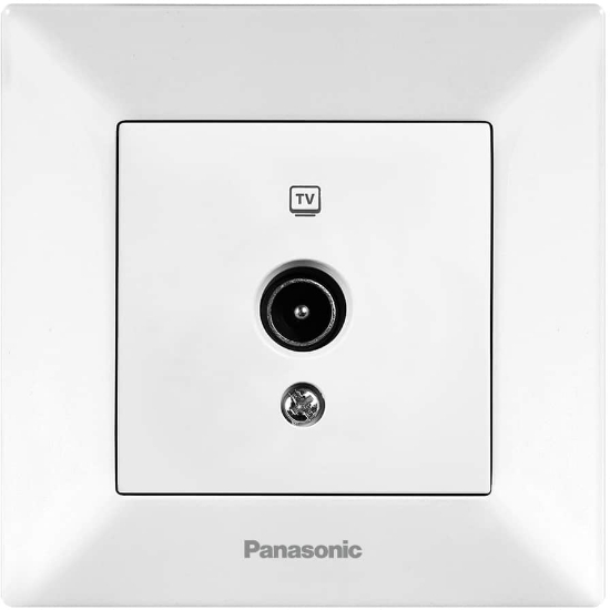 Imagine Priză TV de trecere 12dB Arkedia Panasonic Alb