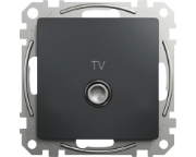 Imagine Priză TV finală 4dB, Schneider, Sedna Design, antracit